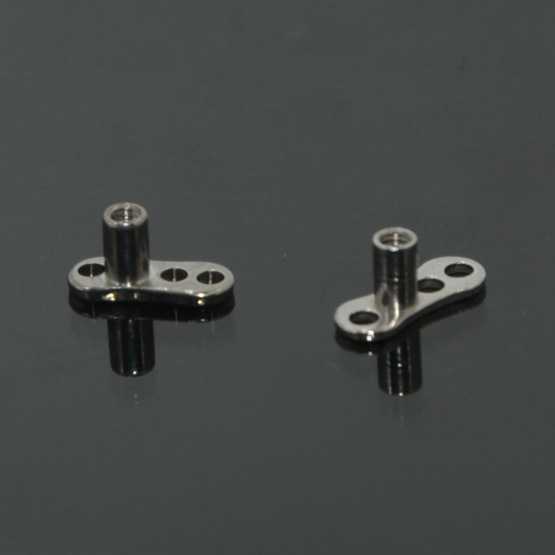 20pcs G23 Solid Titanium & เหล - Dermal Anchor Top บทวิจารณ์และราคา