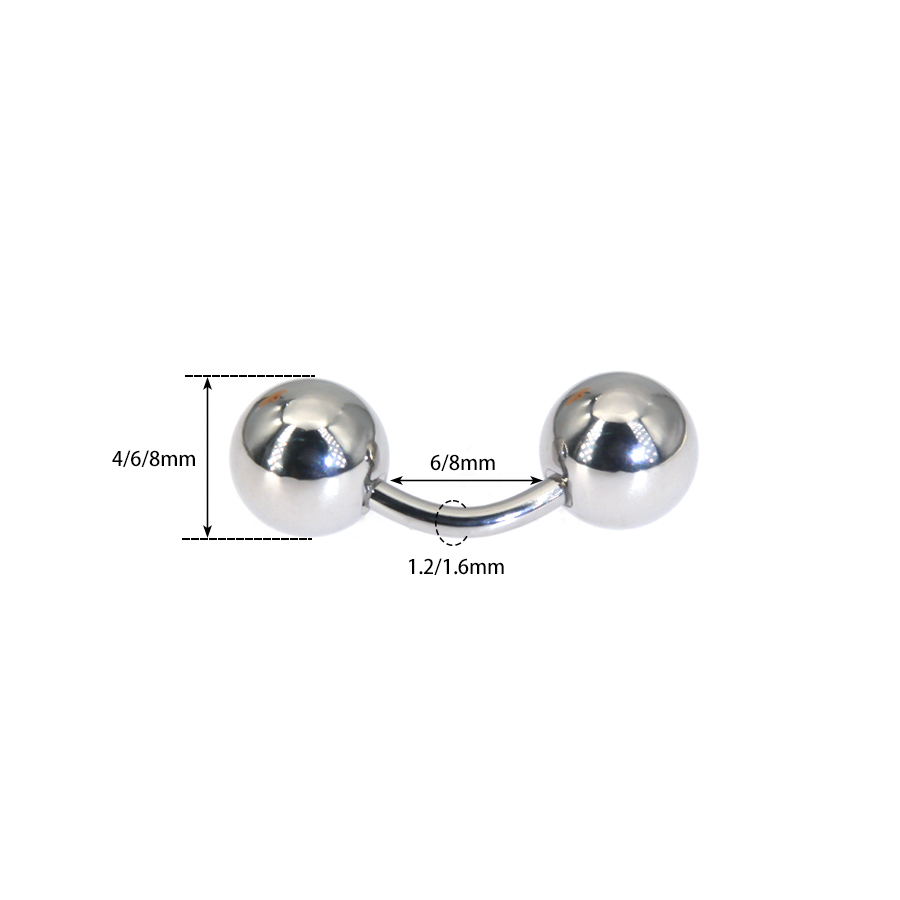 1ชิ้นเหล็กผ่าตัด316L โค้ง barb - Body Jewelry Vch บทวิจารณ์และราคา