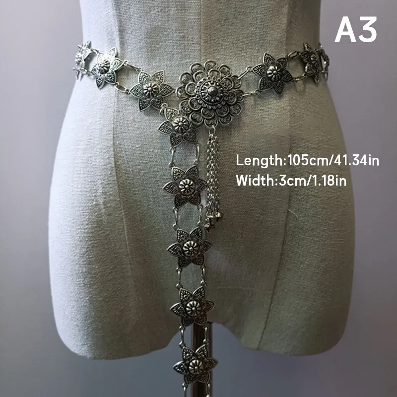1PC โลหะประเทศไทยเอวผู้หญิงไทย - Body Jewelry Waist บทวิจารณ์และราคา