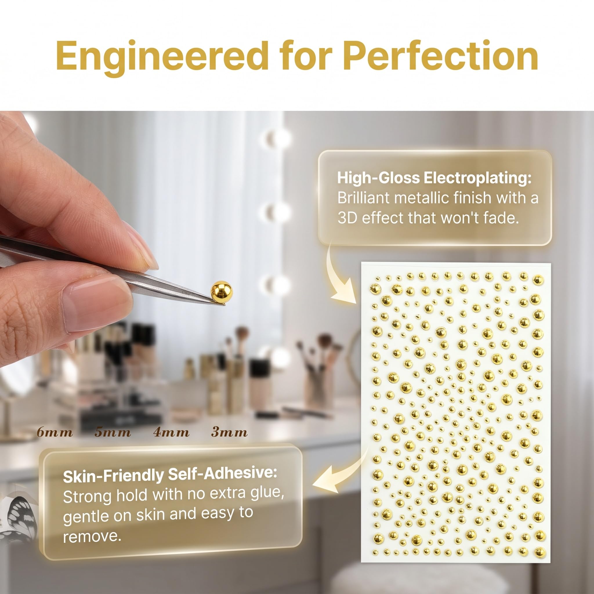 สติกเกอร์แหวนร่างกายใบหน้ากาวต - Body Jewelry And Piercing บทวิจารณ์และราคา