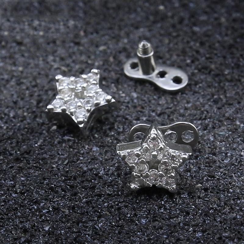 คริสตัล Dermal Anchors ด้านบนพ - Dermal Anchor Top บทวิจารณ์และราคา