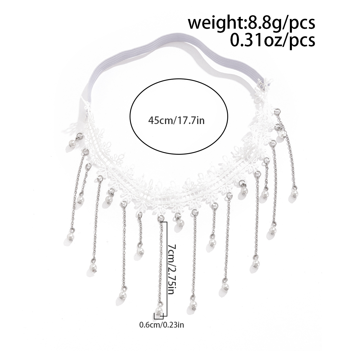 KunJoe เซ็กซี่สีขาวลูกไม้ต้นขา - Body Jewelry Thigh Chain บทวิจารณ์และราคา